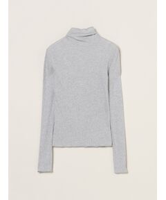 three dots / スリードッツ ニット・セーター | Silk cashmere tee turtle neck