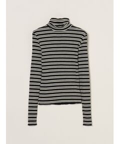 three dots / スリードッツ ニット・セーター | Silk cashmere tee turtle neck