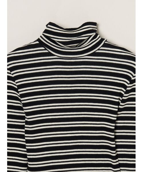 three dots / スリードッツ ニット・セーター | Silk cashmere tee turtle neck | 詳細2