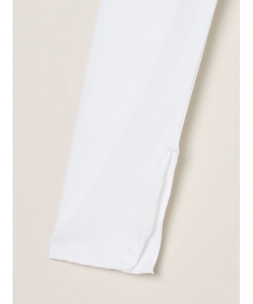 three dots / スリードッツ Tシャツ | Nasia interlock l/s tee | 詳細4