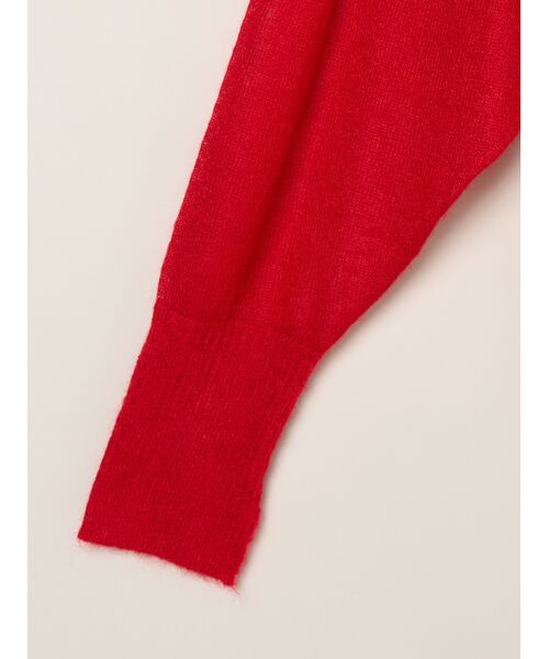 three dots / スリードッツ ニット・セーター | Super kid mohair mix cardigan | 詳細3