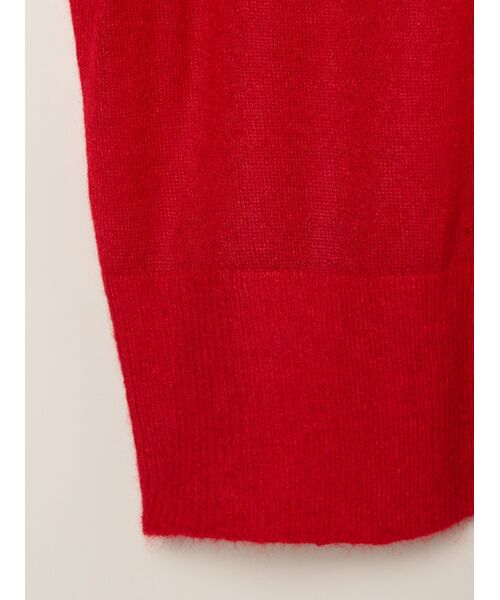 three dots / スリードッツ ニット・セーター | Super kid mohair mix cardigan | 詳細4