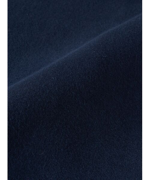 three dots / スリードッツ Tシャツ | Men's compact pile half zip l/sT | 詳細5