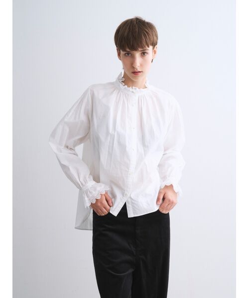 three dots / スリードッツ シャツ・ブラウス | Race shirt | 詳細6