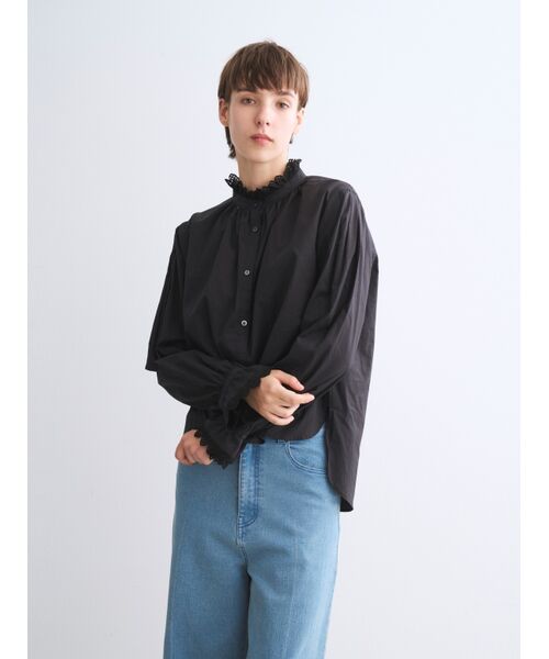 three dots / スリードッツ シャツ・ブラウス | Race shirt | 詳細8