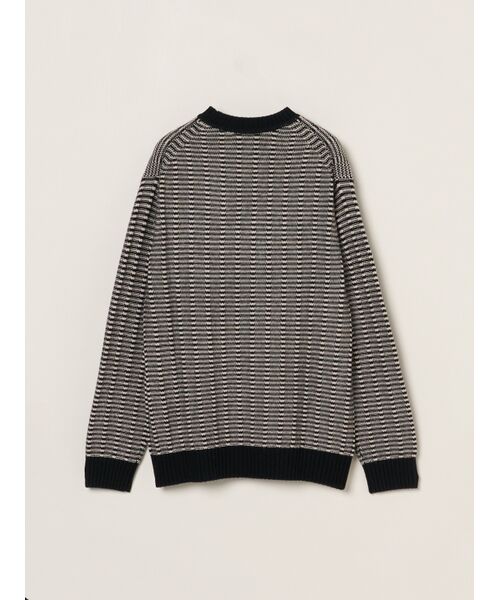 three dots / スリードッツ ニット・セーター | Men's wool cashmere crew neck | 詳細1