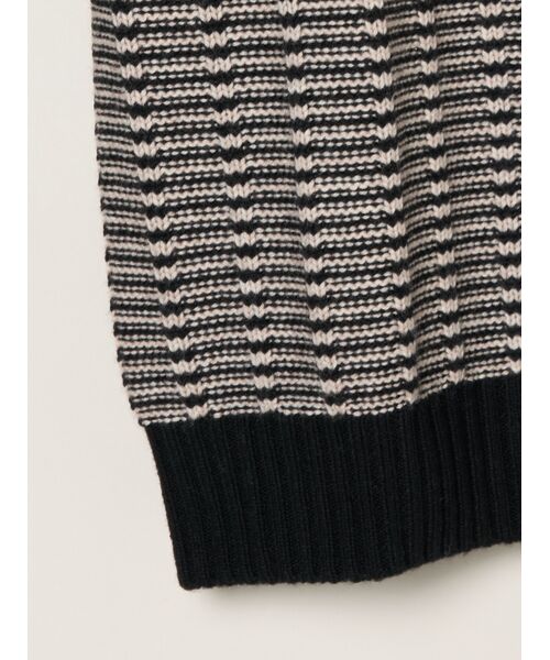 three dots / スリードッツ ニット・セーター | Men's wool cashmere crew neck | 詳細4