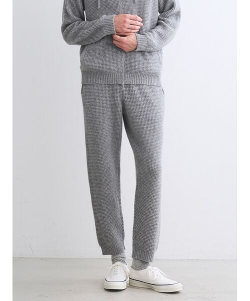three dots / スリードッツ その他パンツ | Men's cashmere pants | 詳細6