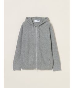 three dots / スリードッツ その他トップス | Men's cashmere zip up parka