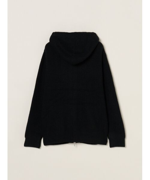 three dots / スリードッツ その他トップス | Men's cashmere zip up parka | 詳細1