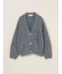 three dots / スリードッツ カーディガン・ボレロ | Candy cloud cardigan