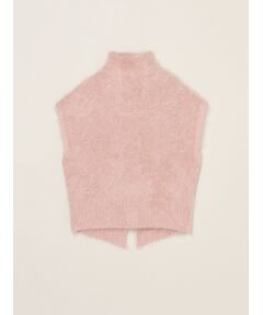 three dots / スリードッツ その他トップス | Fur cashmere vest