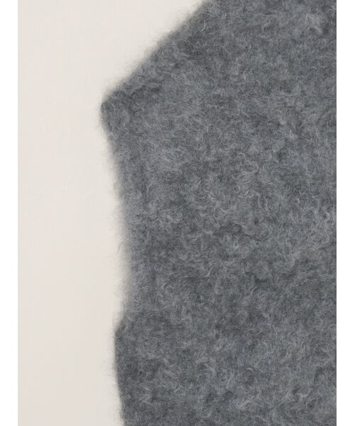 three dots / スリードッツ その他トップス | Fur cashmere vest | 詳細3