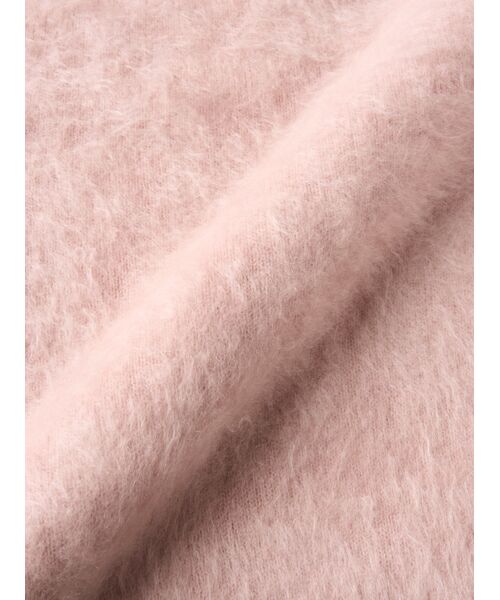 three dots / スリードッツ その他トップス | Fur cashmere pullover | 詳細6