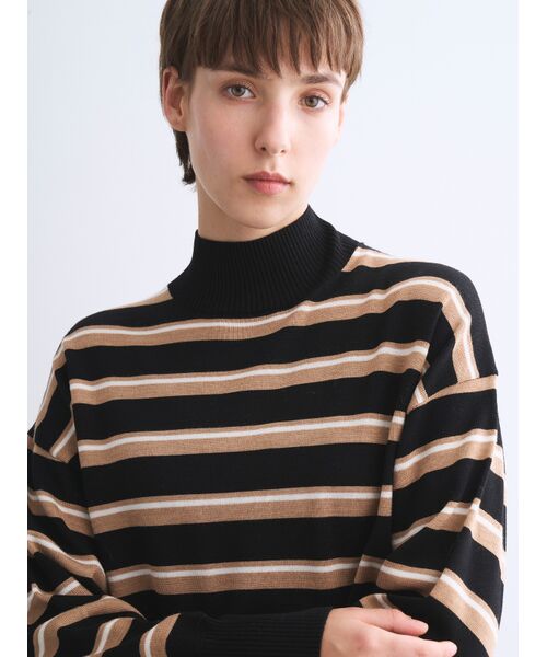 three dots / スリードッツ その他トップス | Wool outfit turtle top | 詳細7