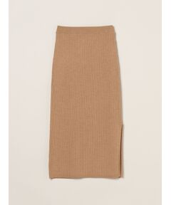 three dots / スリードッツ スカート | Wool outfit nallow skirt