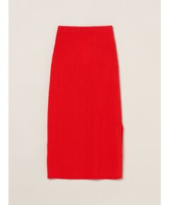 three dots / スリードッツ スカート | Wool outfit nallow skirt