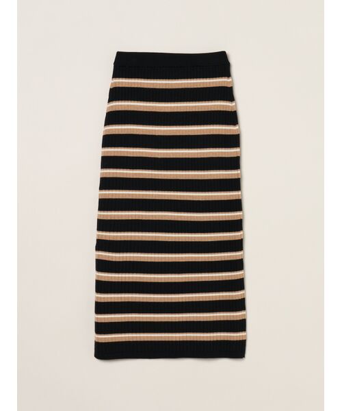 three dots / スリードッツ スカート | Wool outfit nallow skirt | 詳細1