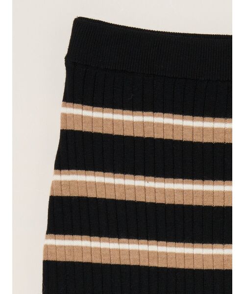 three dots / スリードッツ スカート | Wool outfit nallow skirt | 詳細3