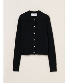 three dots / スリードッツ その他トップス | Wool outfit polo cardigan