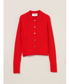 three dots / スリードッツ その他トップス | Wool outfit polo cardigan