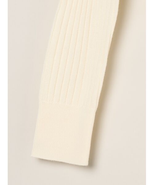 three dots / スリードッツ その他トップス | Wool outfit polo cardigan | 詳細3