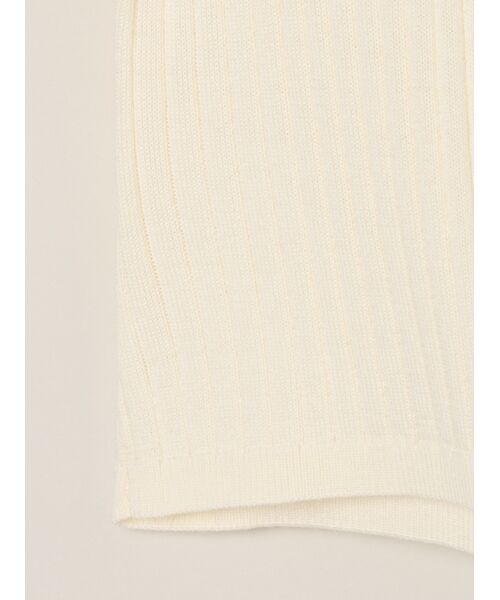 three dots / スリードッツ その他トップス | Wool outfit polo cardigan | 詳細4