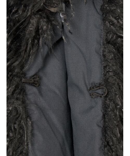three dots / スリードッツ その他アウター | Wavy fur half sleeve jacket | 詳細4
