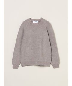 three dots / スリードッツ ニット・セーター | Men's molle crew neck