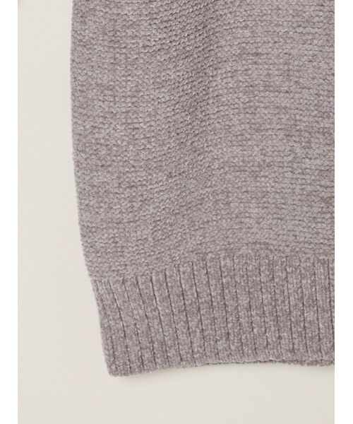 three dots / スリードッツ ニット・セーター | Men's molle crew neck | 詳細4