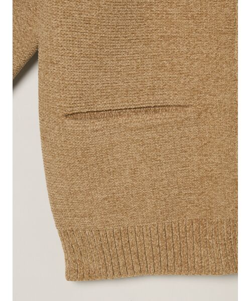 three dots / スリードッツ カーディガン・ボレロ | Men's molle cardigan | 詳細4