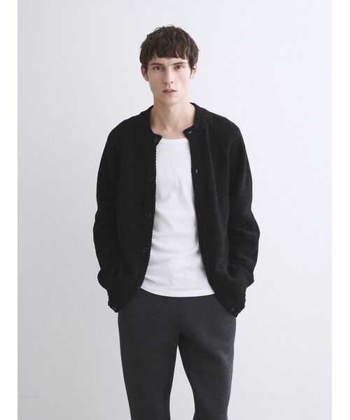 three dots / スリードッツ カーディガン・ボレロ | Men's molle cardigan | 詳細6