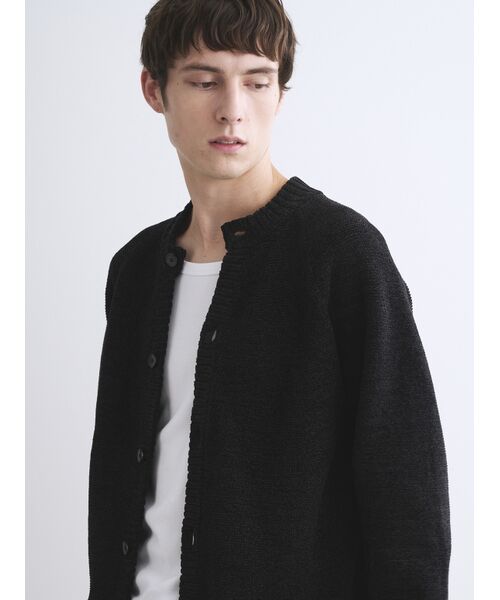 three dots / スリードッツ カーディガン・ボレロ | Men's molle cardigan | 詳細7