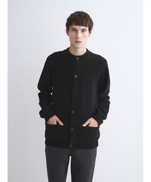 three dots / スリードッツ カーディガン・ボレロ | Men's molle cardigan | 詳細8