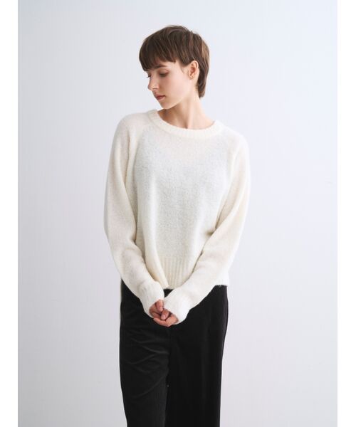 three dots / スリードッツ その他トップス | Mini boucle top | 詳細6