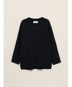 three dots / スリードッツ ニット・セーター | Mini boucle big top