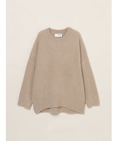 three dots / スリードッツ ニット・セーター | Mini boucle big top