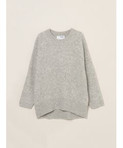 three dots / スリードッツ ニット・セーター | Mini boucle big top