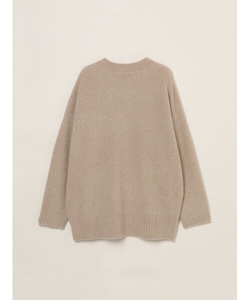 three dots / スリードッツ ニット・セーター | Mini boucle big top | 詳細1