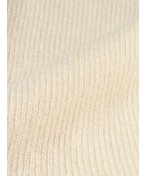 three dots / スリードッツ ニット・セーター | Wool cashmere button vest | 詳細5