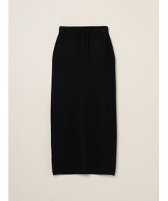three dots / スリードッツ ニット・セーター | Wool cashmere skirt