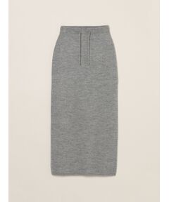 three dots / スリードッツ ニット・セーター | Wool cashmere skirt