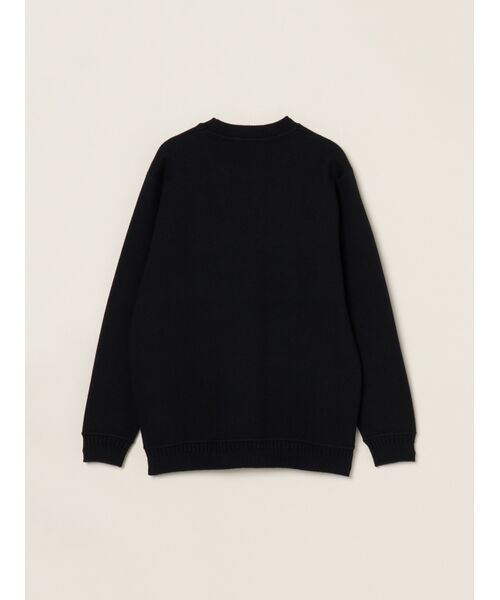 three dots / スリードッツ その他トップス | Men's dual layerd sweat crewneck | 詳細1