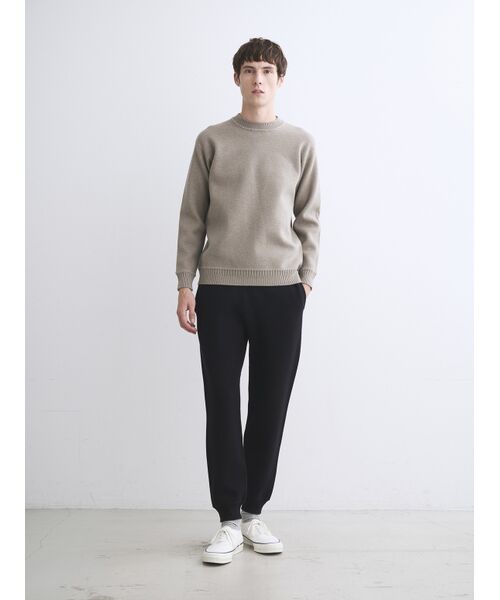three dots / スリードッツ その他パンツ | Men's dual layerd sweat pants | 詳細7