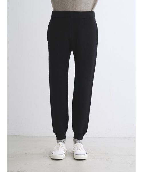 three dots / スリードッツ その他パンツ | Men's dual layerd sweat pants | 詳細8