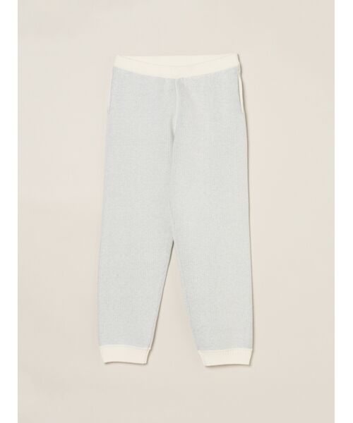 three dots/スリードッツ Men's dual layerd sweat pants snow white M three dots/スリードッツ Men's dual layerd sweat pants snow white M