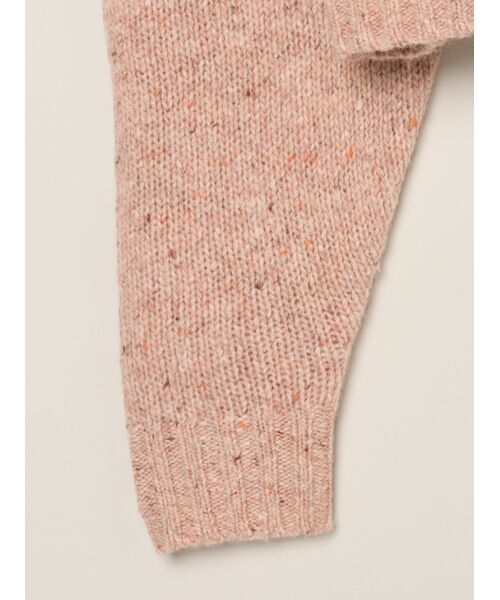 three dots / スリードッツ ニット・セーター | Vintage melange cardigan | 詳細3