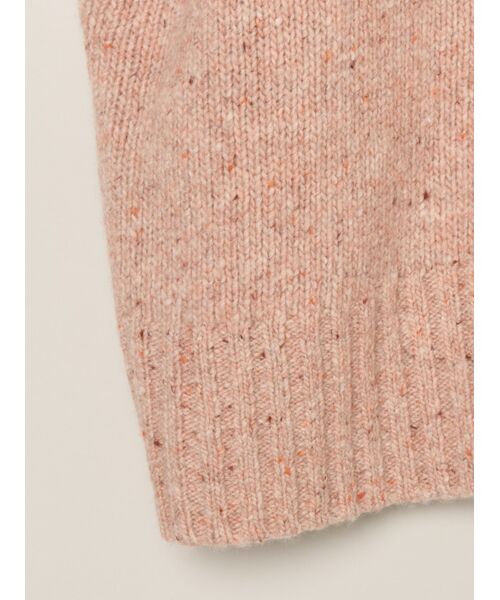 three dots / スリードッツ ニット・セーター | Vintage melange cardigan | 詳細4