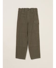 three dots / スリードッツ その他パンツ | Men's cotton silk trousers