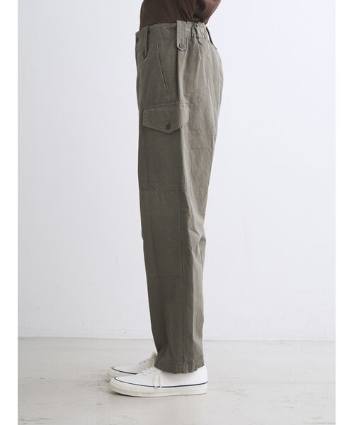 three dots / スリードッツ その他パンツ | Men's cotton silk trousers | 詳細9